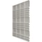 Ekena Millwork 19 5/8in. W x 19 5/8in. H Stacked EnduraWall Decorative 3D Wall Panel Covers 2.67 Sq. Ft. WP20X20SDFSM - alternate 6